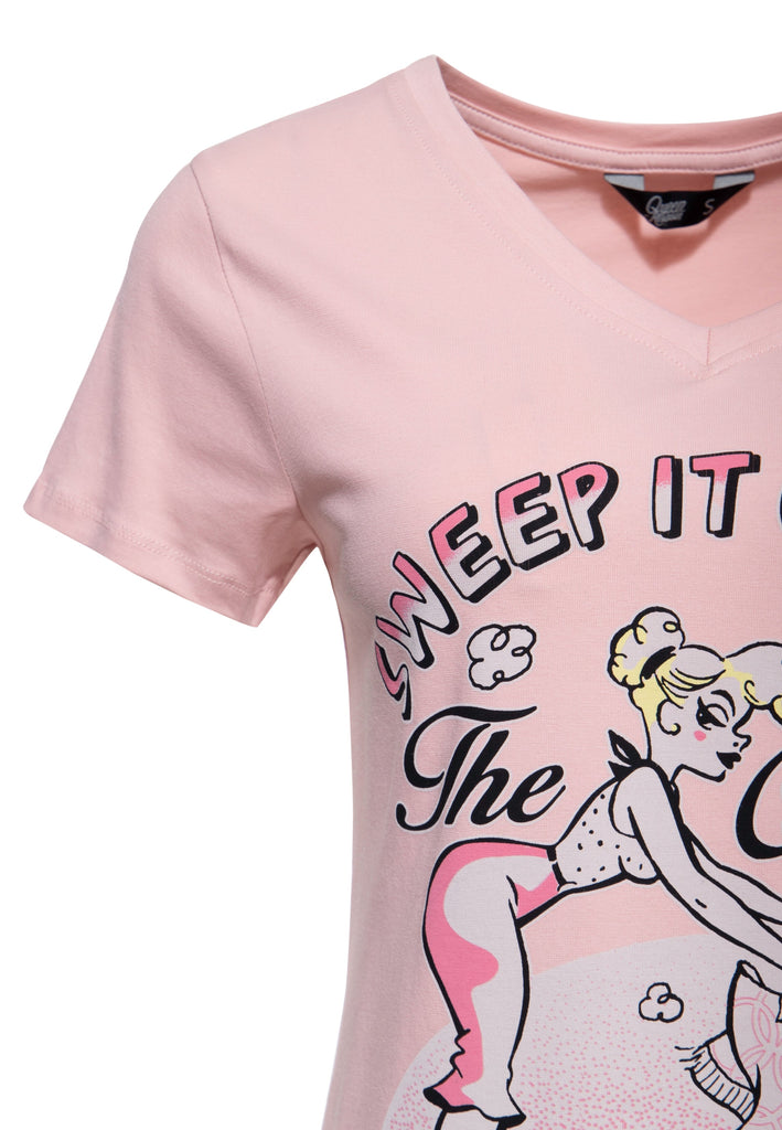 Queen Kerosin - T-Shirt «Sweep it under the carpet»