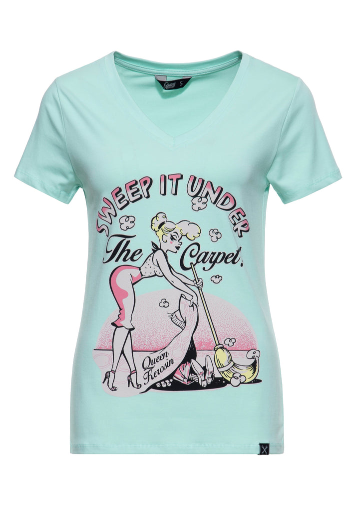 Queen Kerosin - T-Shirt «Sweep it under the carpet»