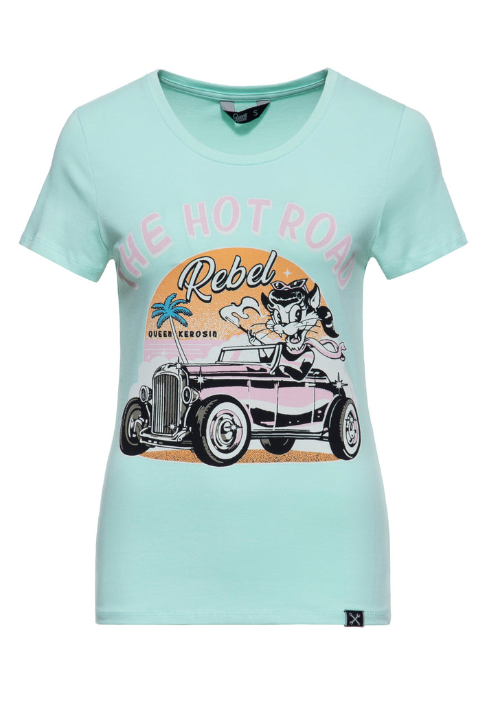 Queen Kerosin - T-Shirt «The Hot Road Rebel»