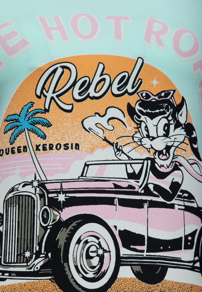 Queen Kerosin - T-Shirt «The Hot Road Rebel»