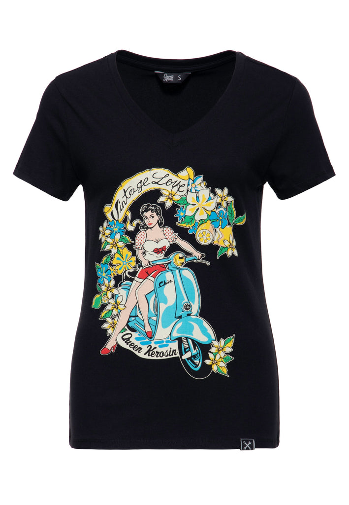 Queen Kerosin - T-Shirt «Vintage Love»