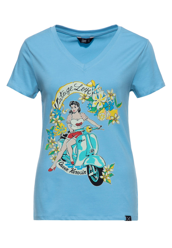 Queen Kerosin - T-Shirt «Vintage Love»