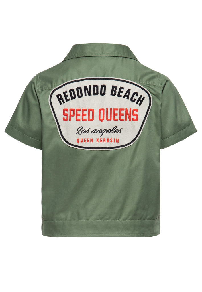 Queen Kerosin - Workwear Hemdbluse «Redondo Beach Speed Queens»