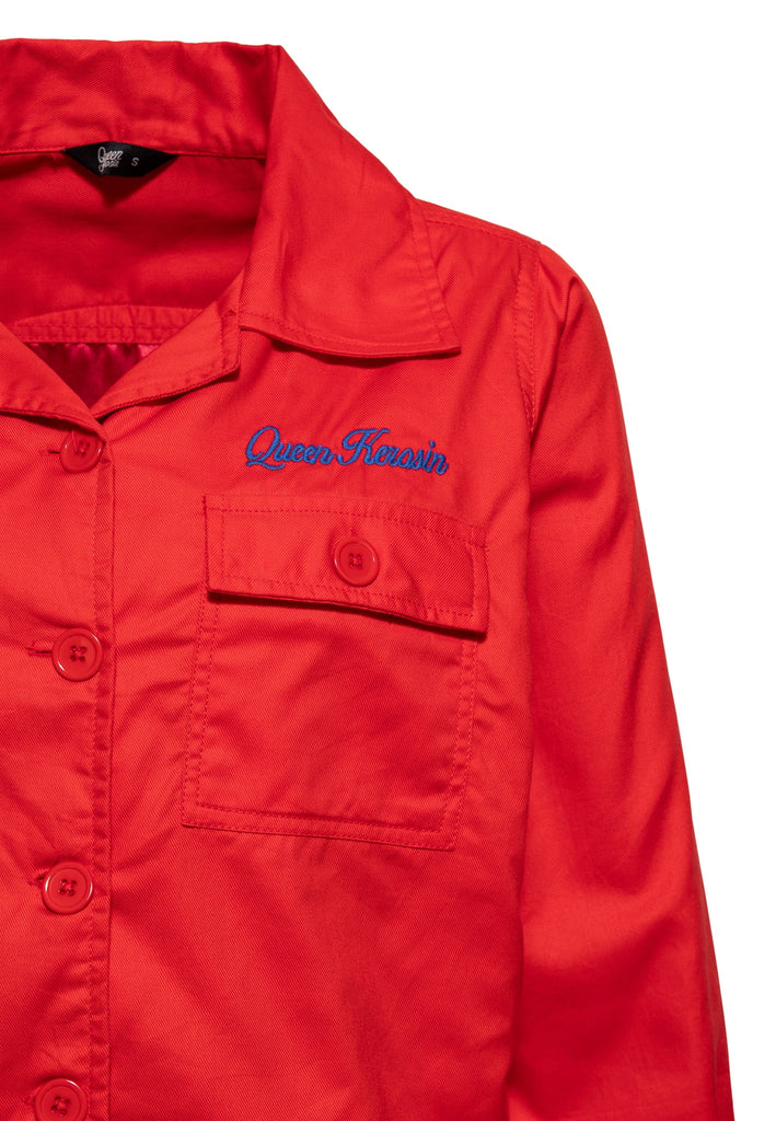 Queen Kerosin - Workwear Jacke «Faster Then The Wind»