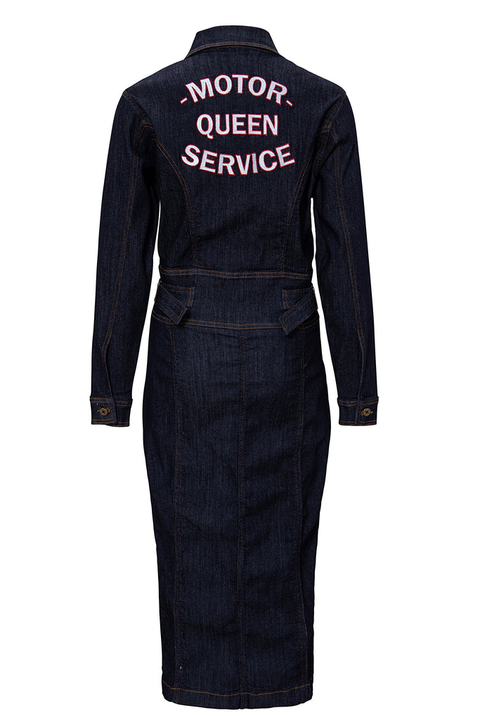 Queen Kerosin - Workwear Kleid «Motor Queen Service»