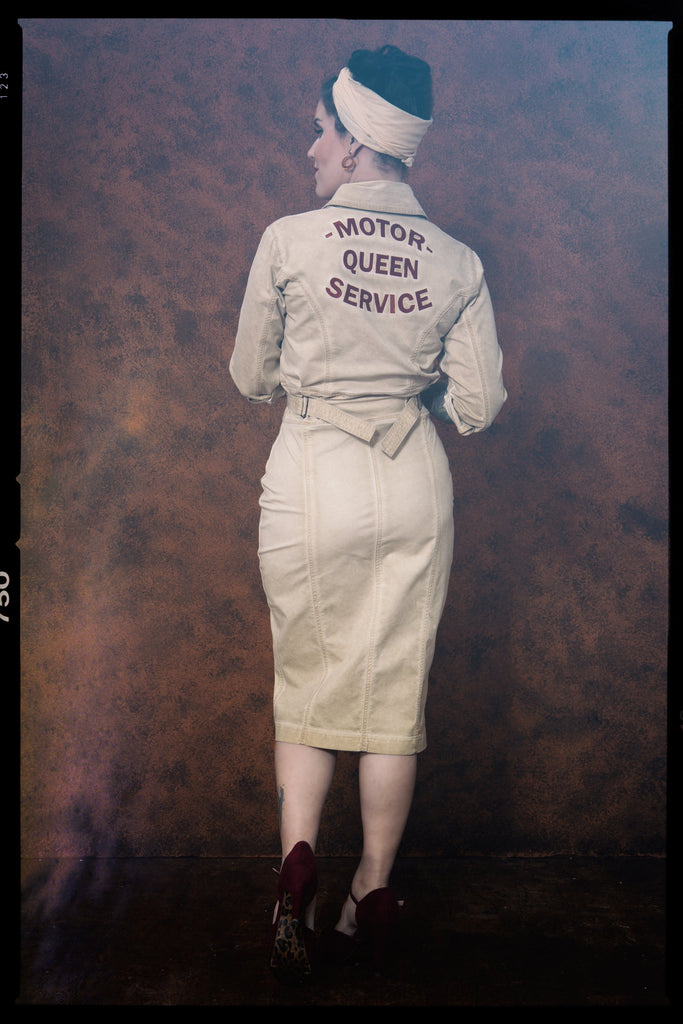 Queen Kerosin - Workwear Kleid «Motor Queen Service»