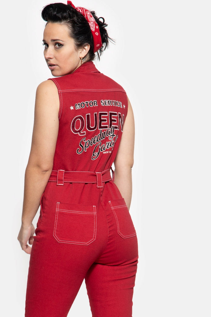 Queen Kerosin - Workwear Overall «Speedway Garage»