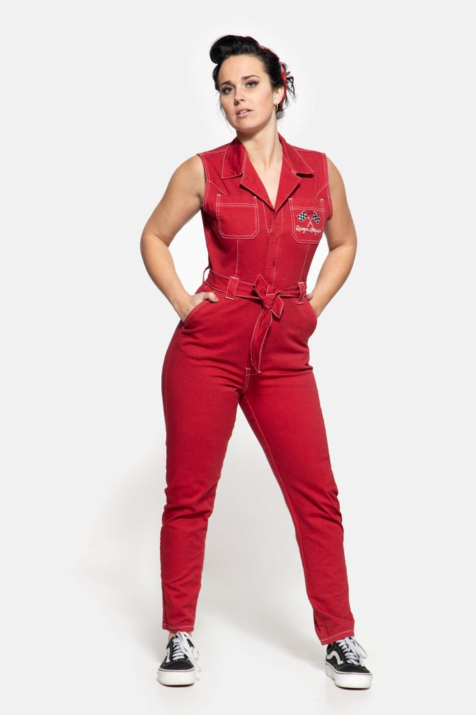 Queen Kerosin - Workwear Overall «Speedway Garage»