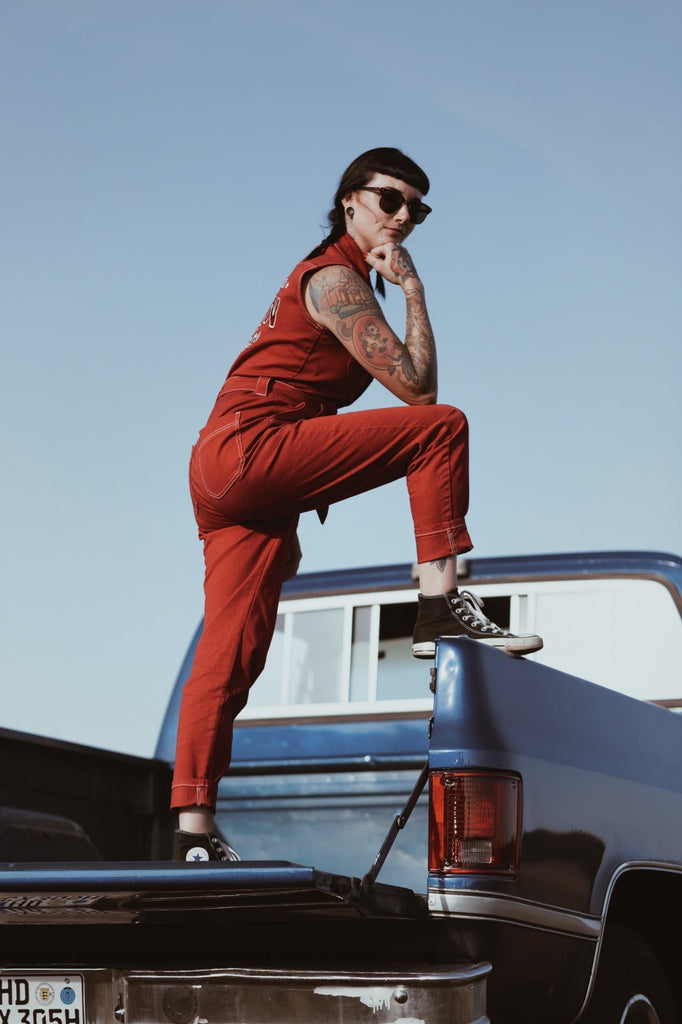 Queen Kerosin - Workwear Overall «Speedway Garage»