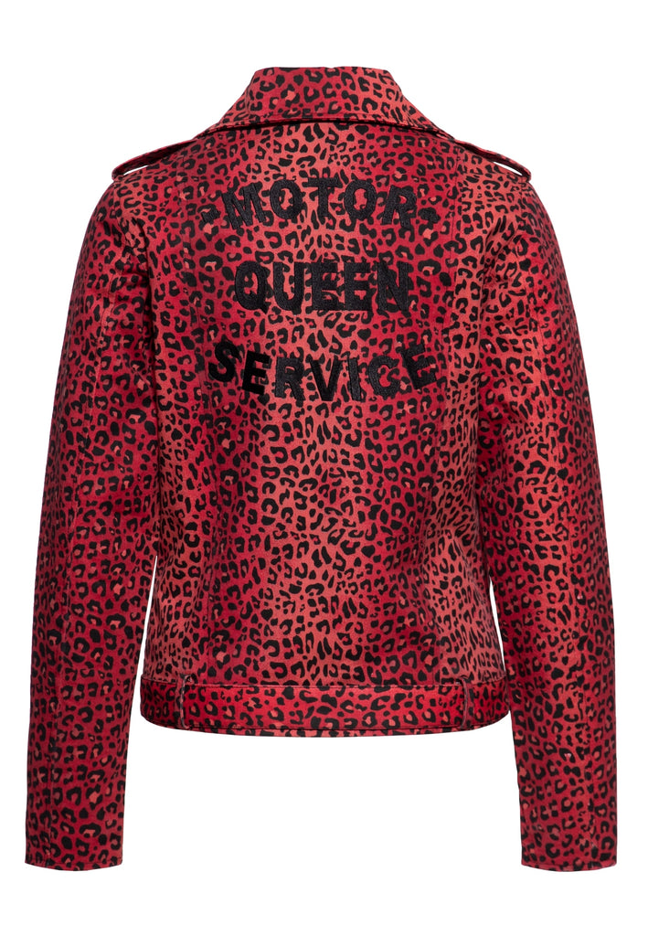 Queen Kerosin - Biker Jacke «Motor Queen Service»