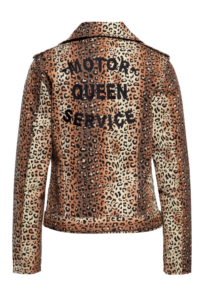 Queen Kerosin - Biker Jacke «Motor Queen Service»