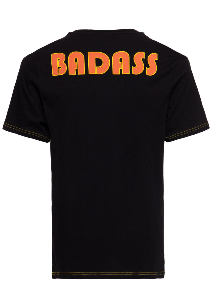 King Kerosin - Classic Print T-Shirt «Badass»