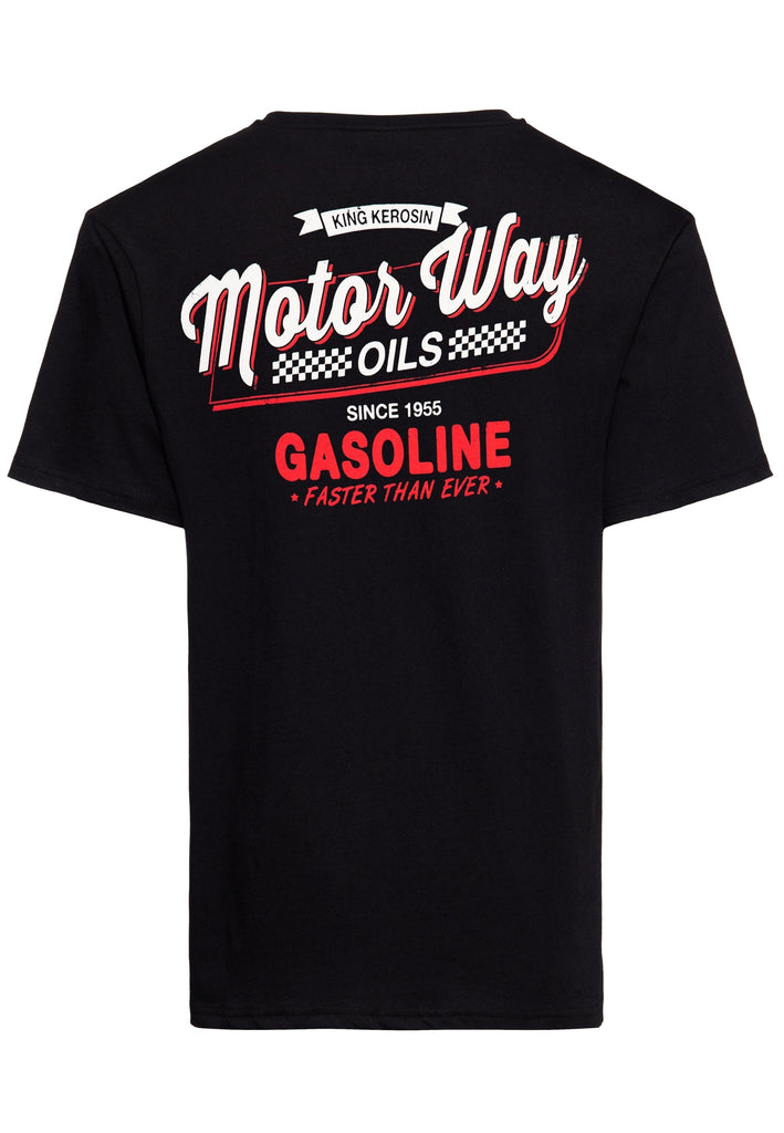 King Kerosin - Classic T-Shirt «Motorway Oils»