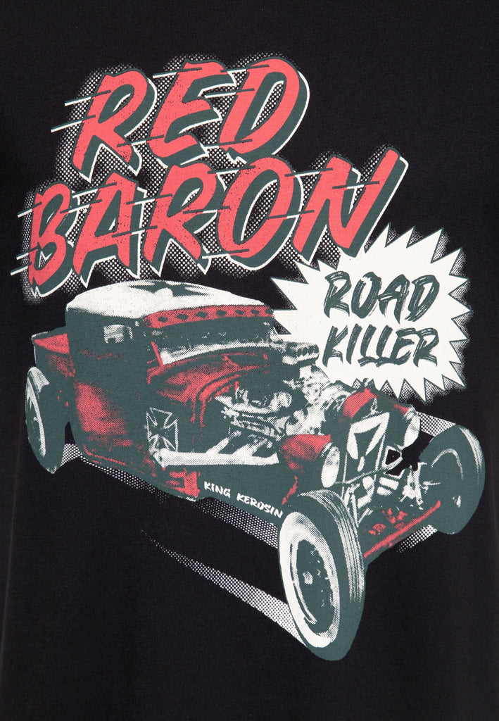 King Kerosin - Classic T-Shirt «Red Baron Roadkiller»