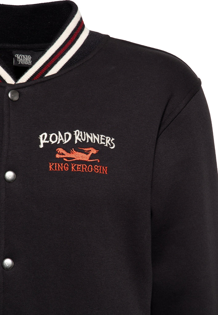 King Kerosin - College Sweat Jacke «Road Runners»