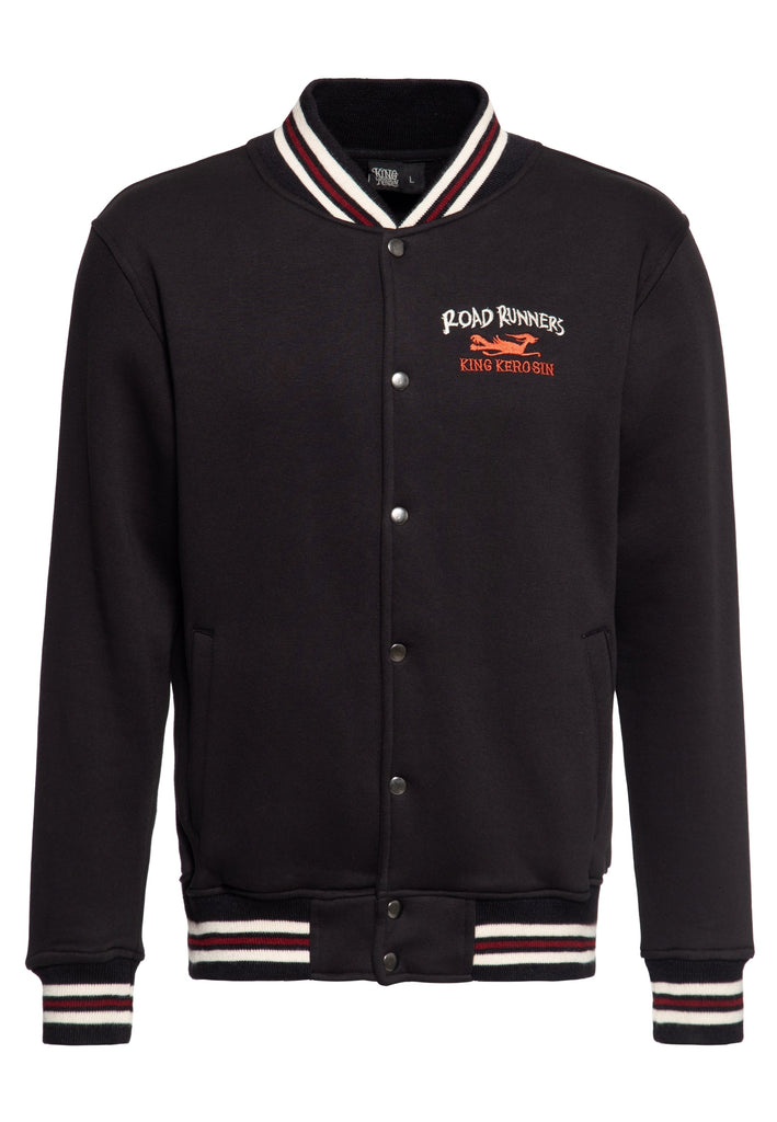 King Kerosin - College Sweat Jacke «Road Runners»