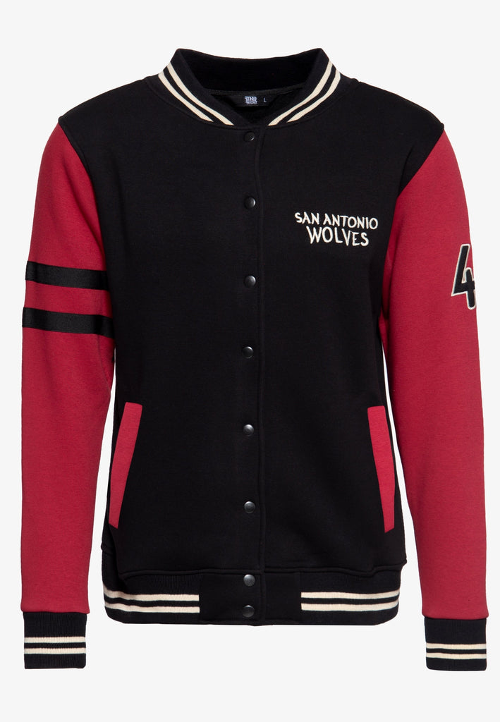 King Kerosin - College Sweat-Jacke «San Antonio Wolves»