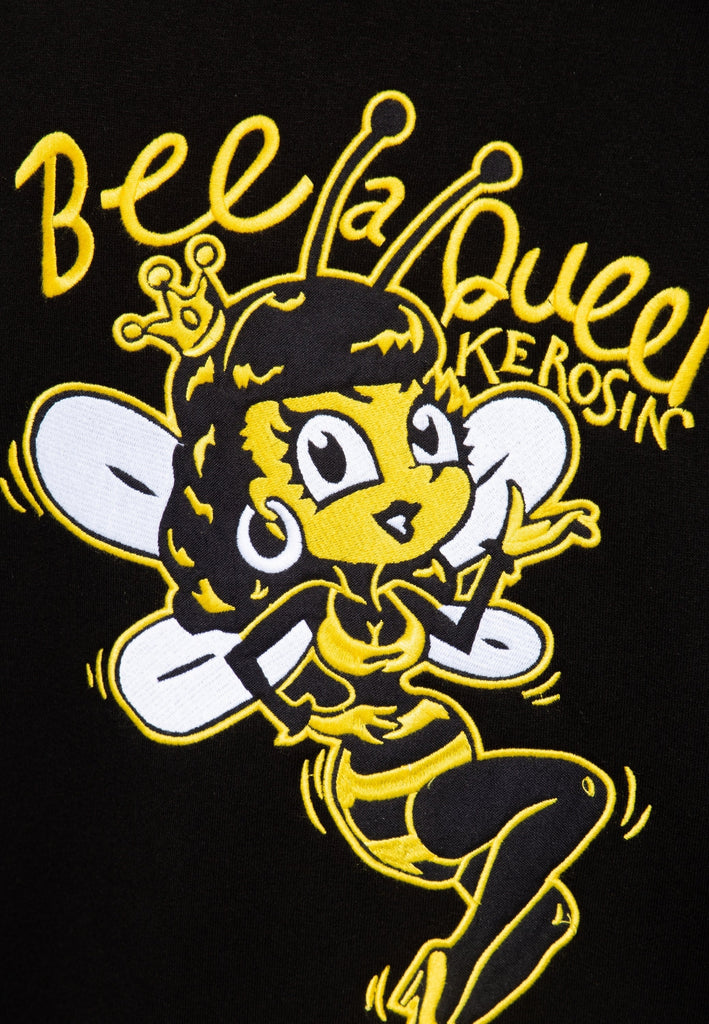Queen Kerosin - College Sweatjacke «Bee Queen»