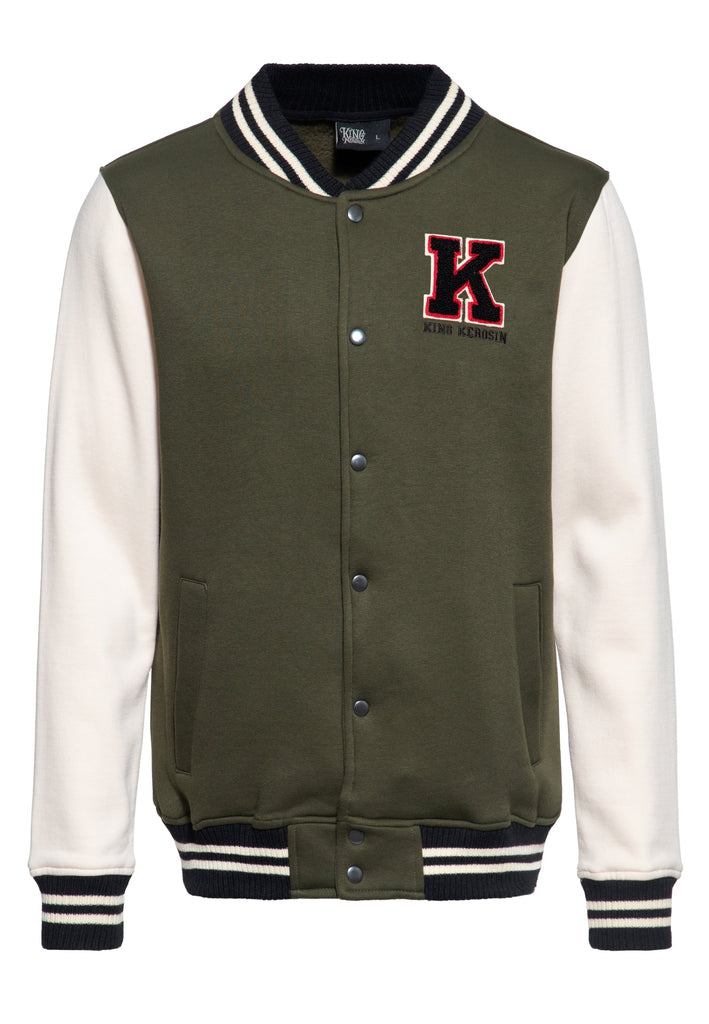 King Kerosin - College Sweatjacke «KK»