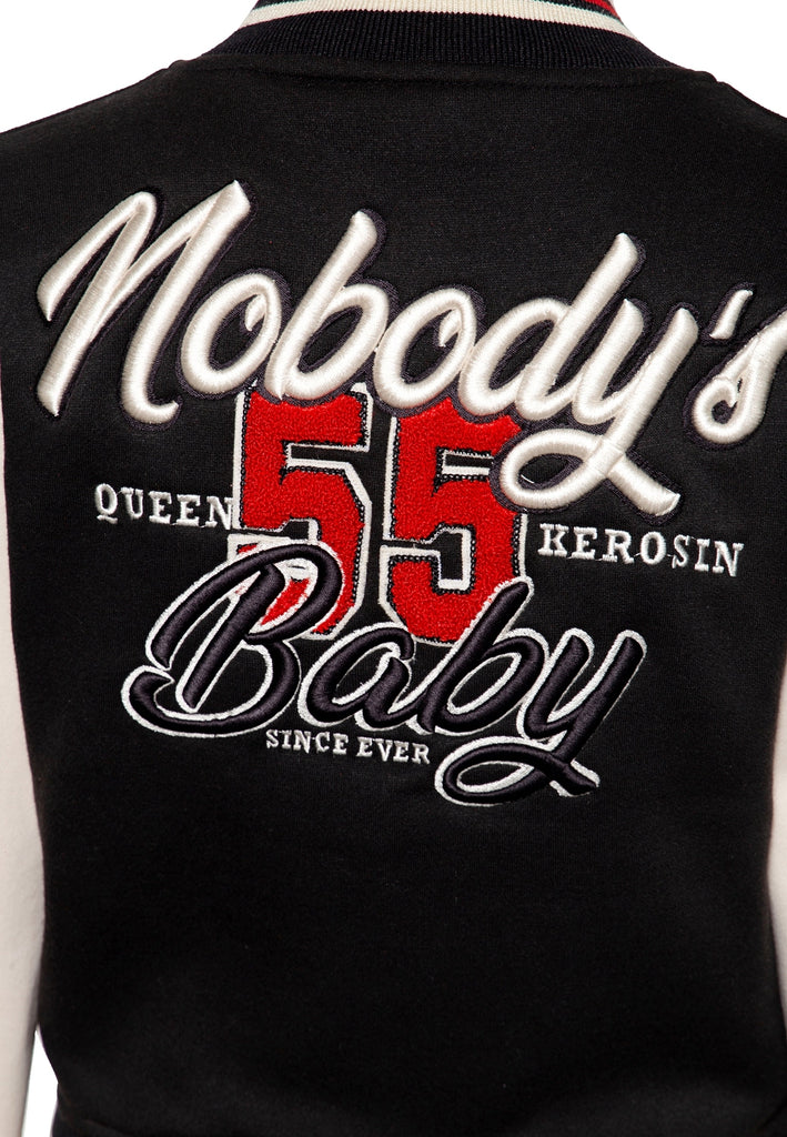 Queen Kerosin - College Sweatjacke «Nobody's Baby»