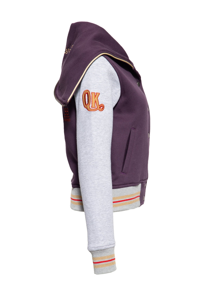 Queen Kerosin - College Sweatjacke «Rollerway»