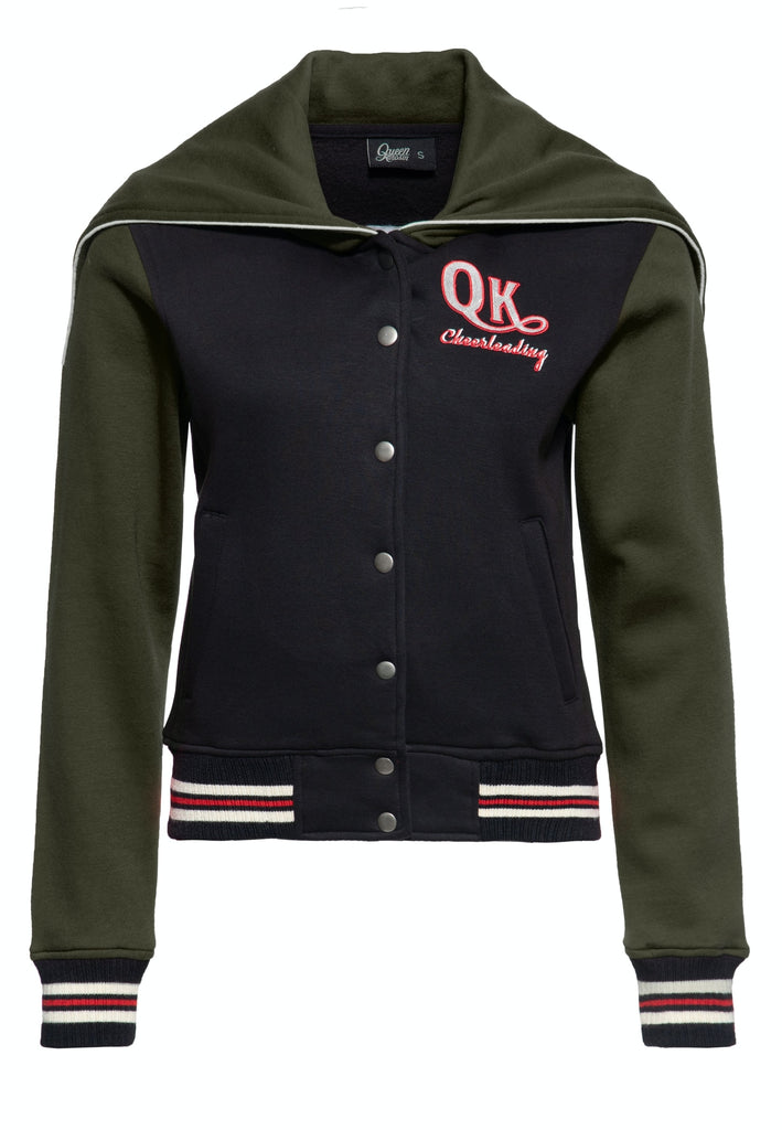 Queen Kerosin - College Sweatjacke «Wonder Woman»