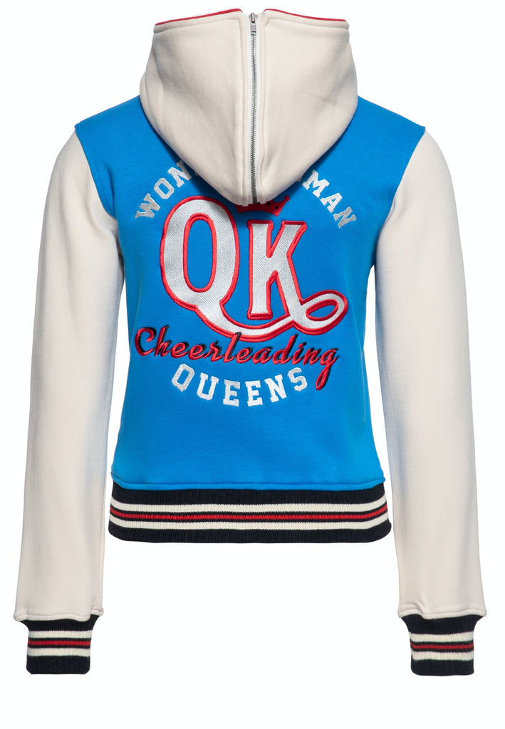 Queen Kerosin - College Sweatjacke «Wonder Woman»