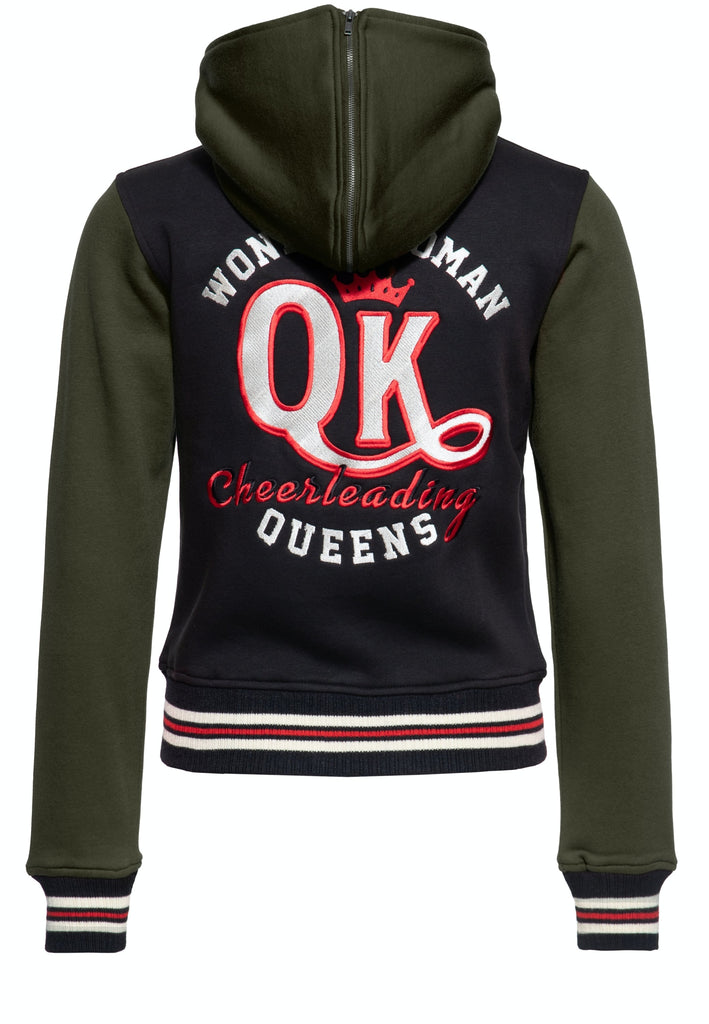 Queen Kerosin - College Sweatjacke «Wonder Woman»