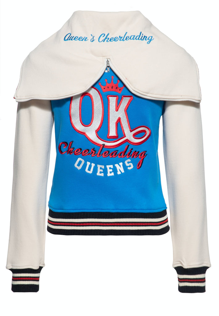 Queen Kerosin - College Sweatjacke «Wonder Woman»