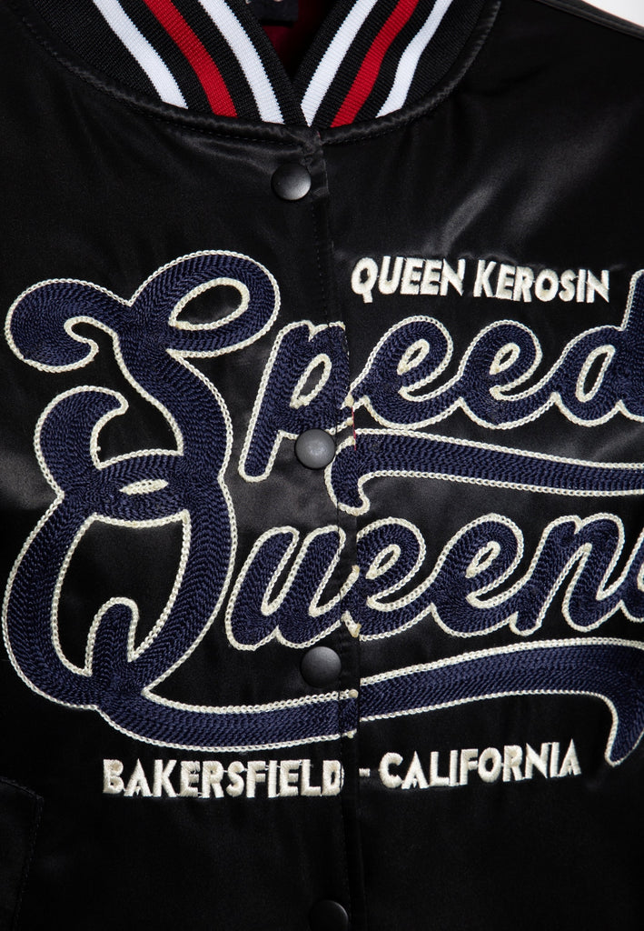 Queen Kerosin - Collegejacke «Speed Queens»