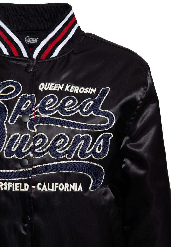 Queen Kerosin - Collegejacke «Speed Queens»