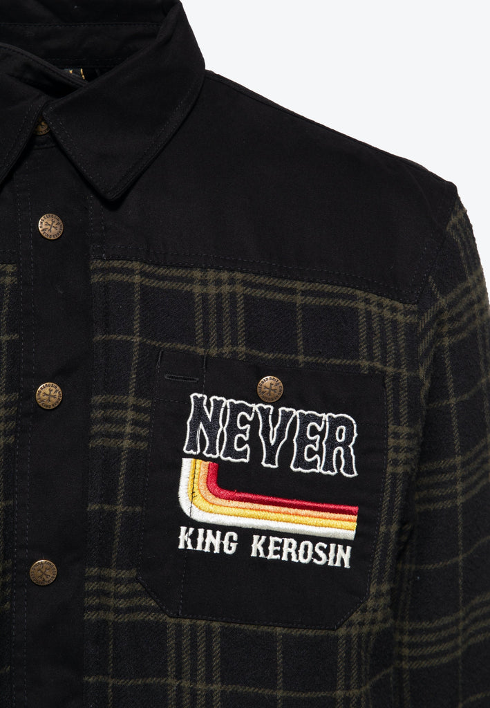 King Kerosin - Funktionshemd «K.K. Adventure Gear - Never f.ck a f.cker»