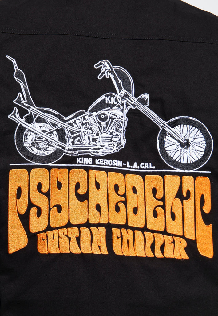 King Kerosin - Funktionshemd «K.K. Adventure Gear - Psychedelic Custom Chopper»