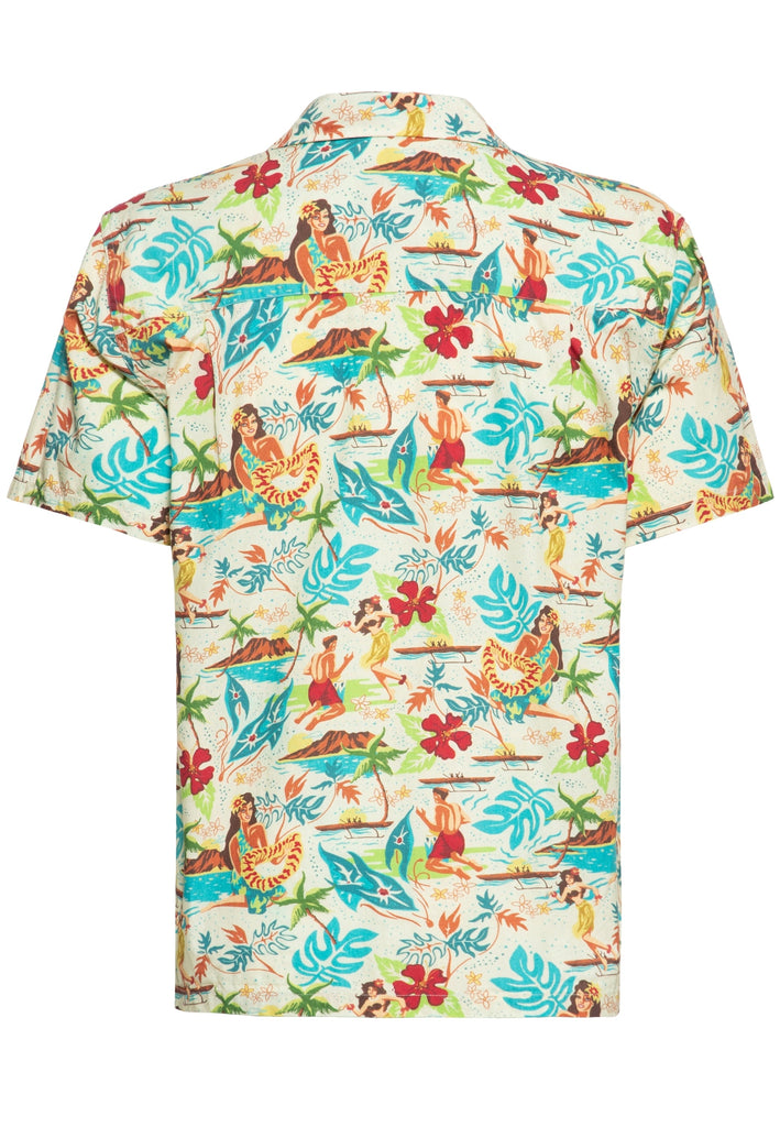 King Kerosin - Hawaiihemd aus Bio-Baumwolle