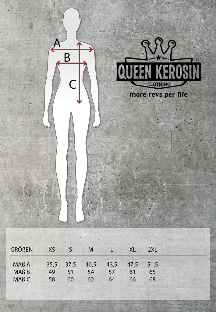 Jeans Weste «Speedway Queen» - KING KEROSIN