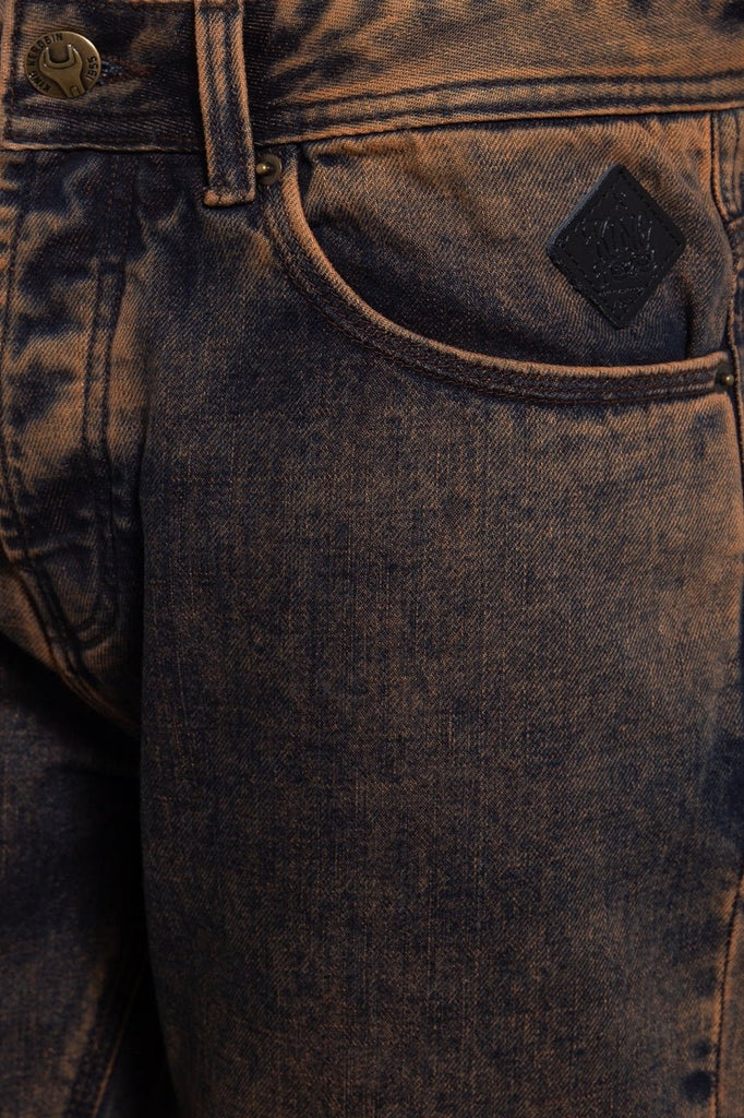 King Kerosin - Denim 5-Pocket Jeans Dirt Washed «Scott»