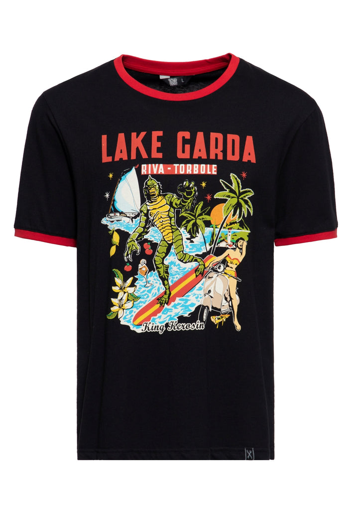 King Kerosin - Ringer T-Shirt «Lake Garda»