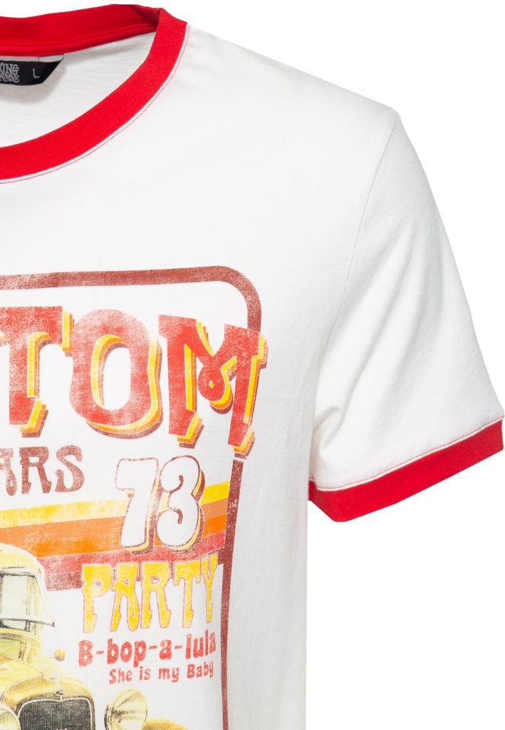 Kontrast T-Shirt «Custom 73» - KING KEROSIN