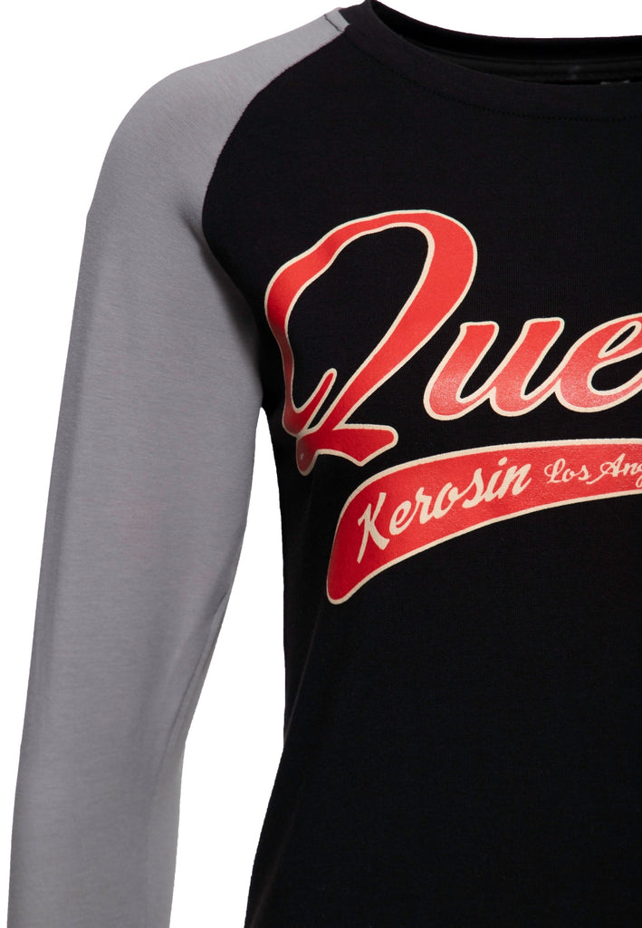 Langarmshirt «Queen CA» - KING KEROSIN