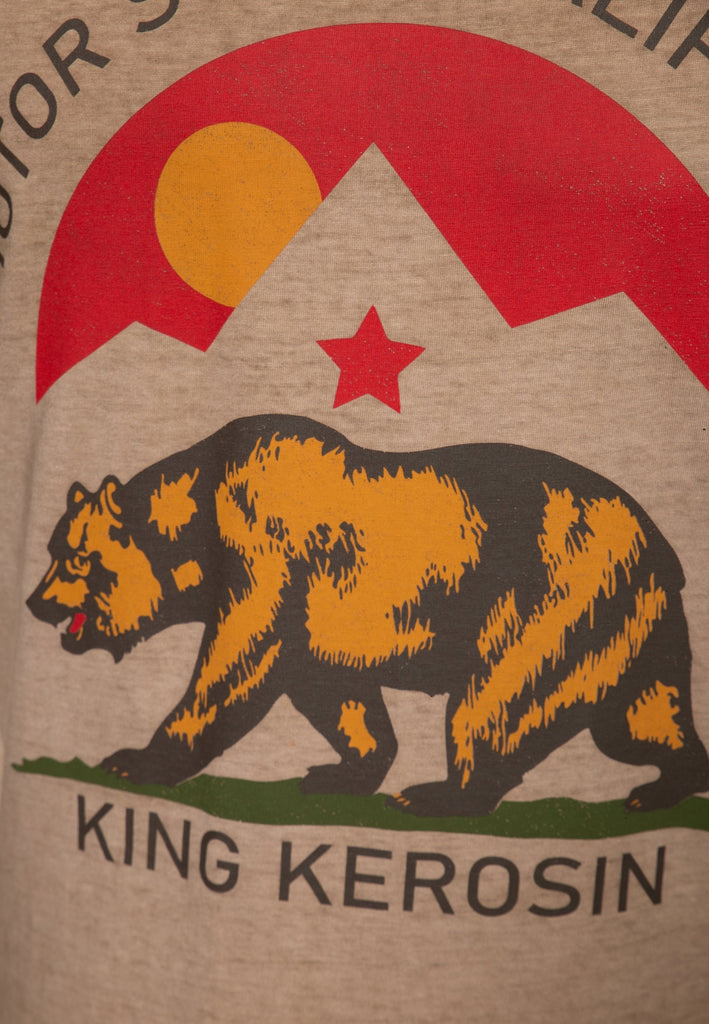 King Kerosin - Oilwash T-Shirt «Motor State California»