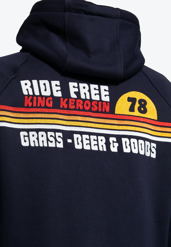 King Kerosin - Outdoor Sweatjacke «KK Adventure Gear - Ride Free»