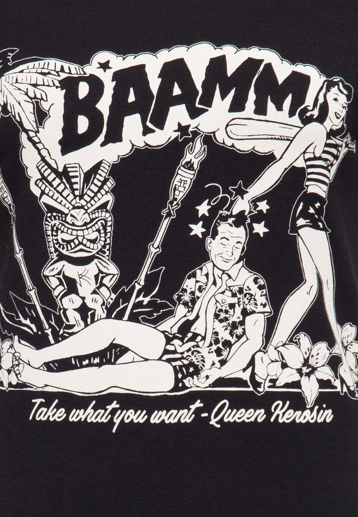 Print T-Shirt «Bammm» - KING KEROSIN