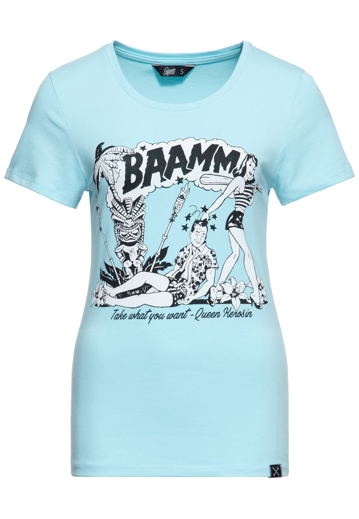 Print T-Shirt «Bammm» - KING KEROSIN