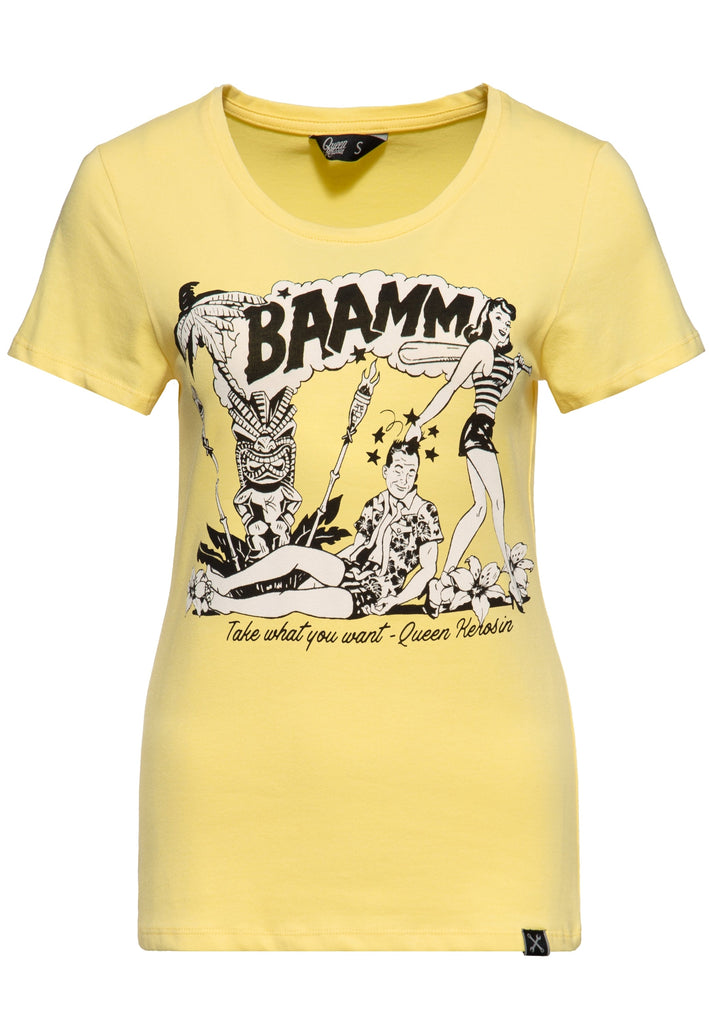 Print T-Shirt «Bammm» - KING KEROSIN