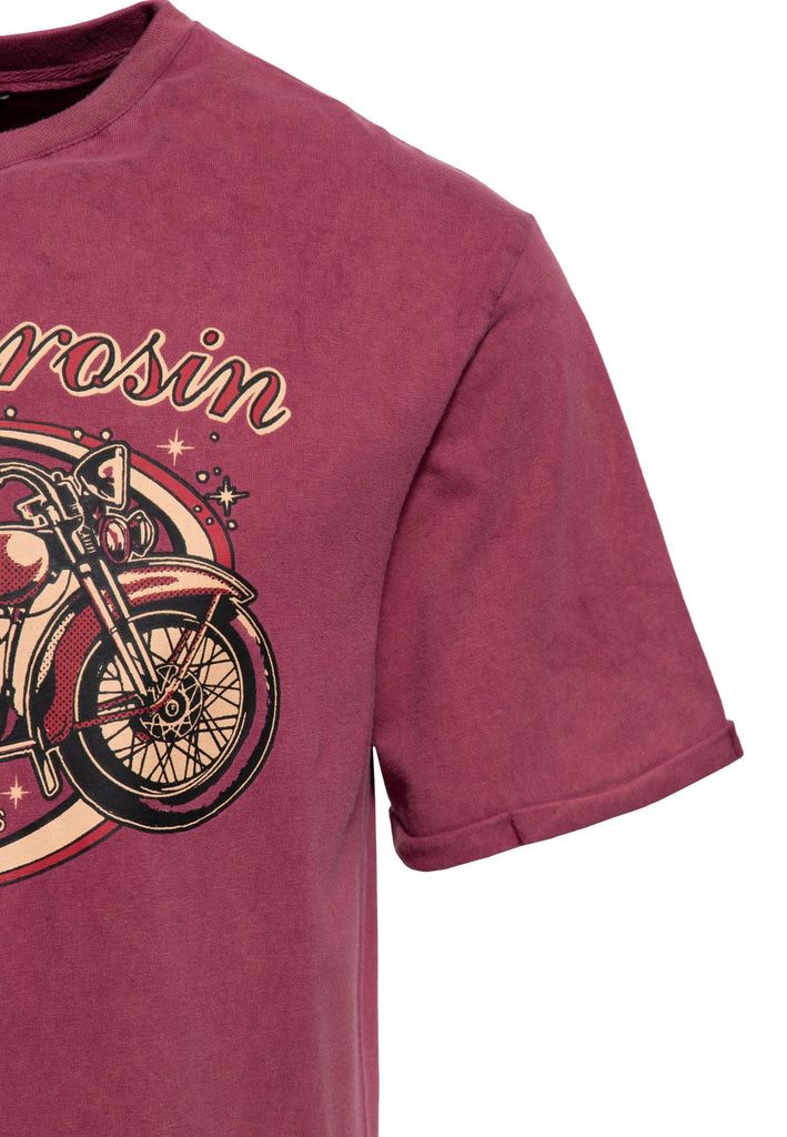 Print T-Shirt «Bobber» - KING KEROSIN