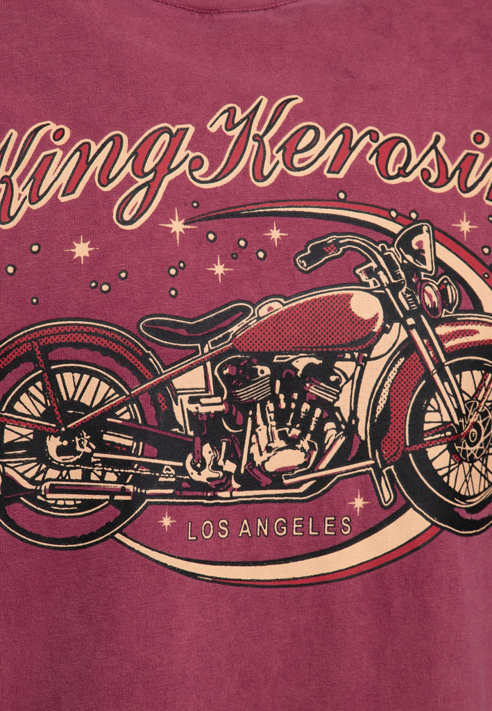 Print T-Shirt «Bobber» - KING KEROSIN