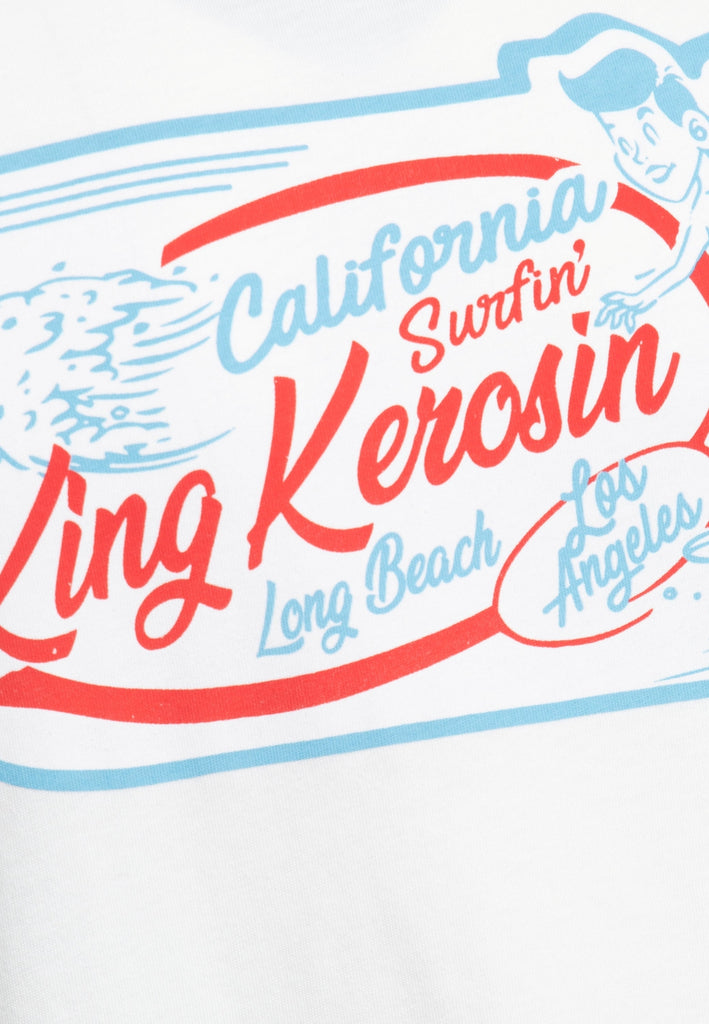 Print T-Shirt «California Surfin» - KING KEROSIN