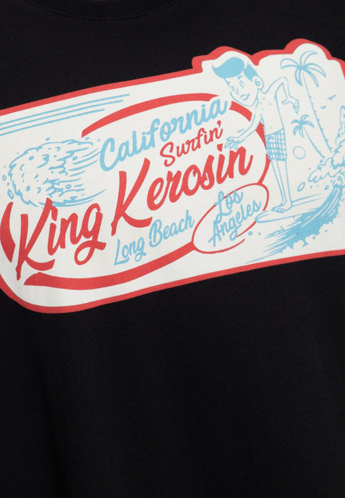 Print T-Shirt «California Surfin» - KING KEROSIN