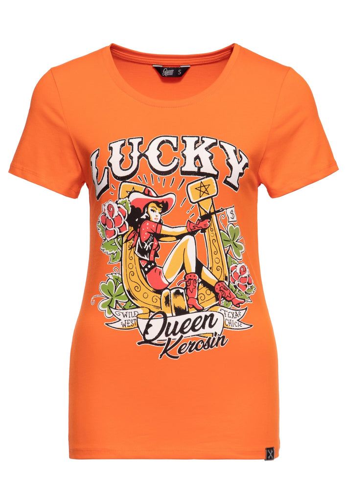 Print T-Shirt «Lucky» - KING KEROSIN