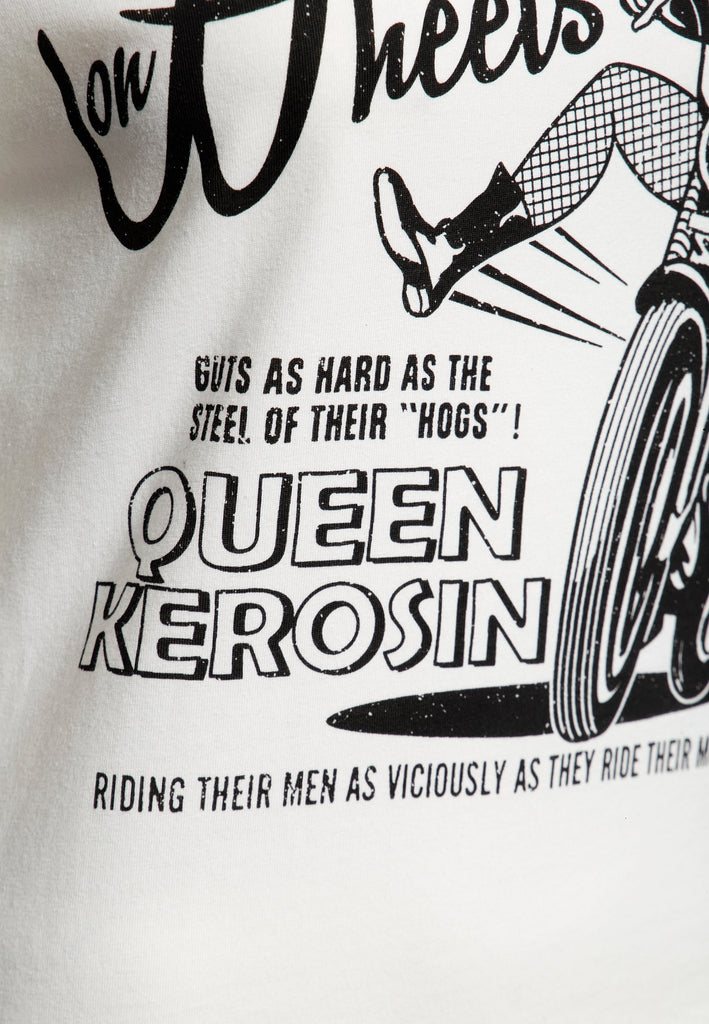 Print T-Shirt «She devils on wheels» - KING KEROSIN